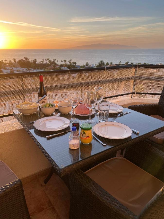 Cozy Ocean And La Gomera View Appartment Playa de las Américas Kültér fotó