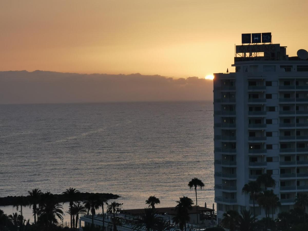 Cozy Ocean And La Gomera View Appartment Playa de las Américas Kültér fotó