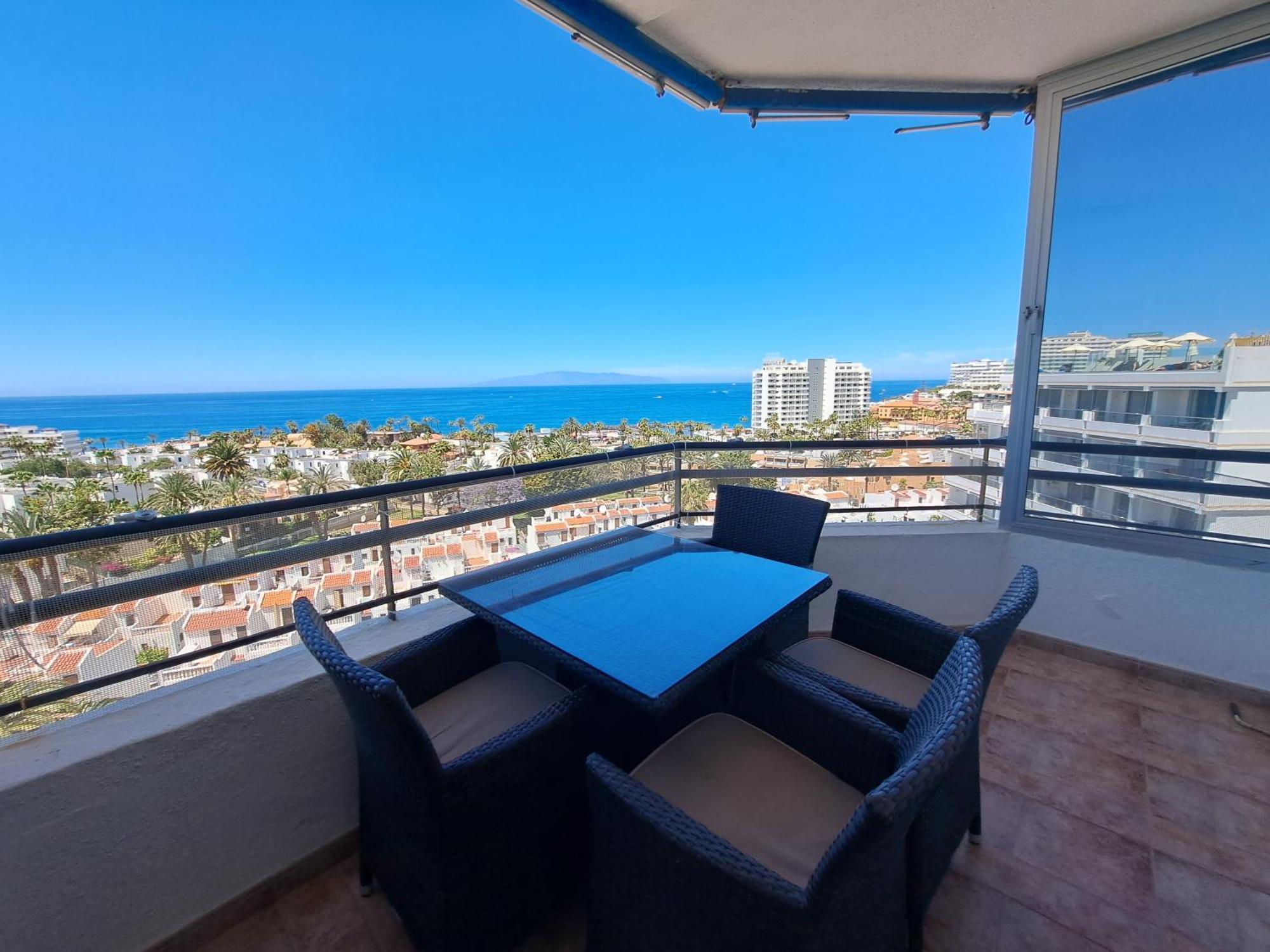 Cozy Ocean And La Gomera View Appartment Playa de las Américas Kültér fotó